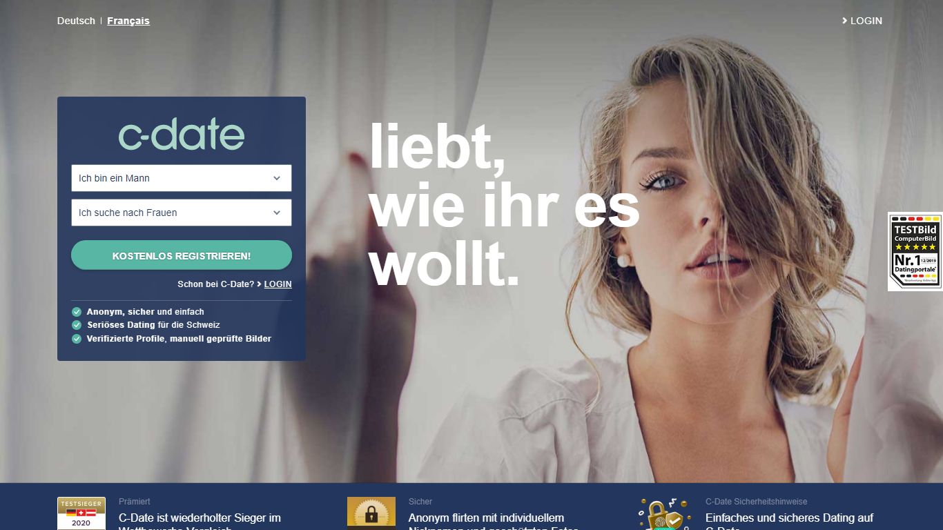 C-Date - Dating in der Schweiz